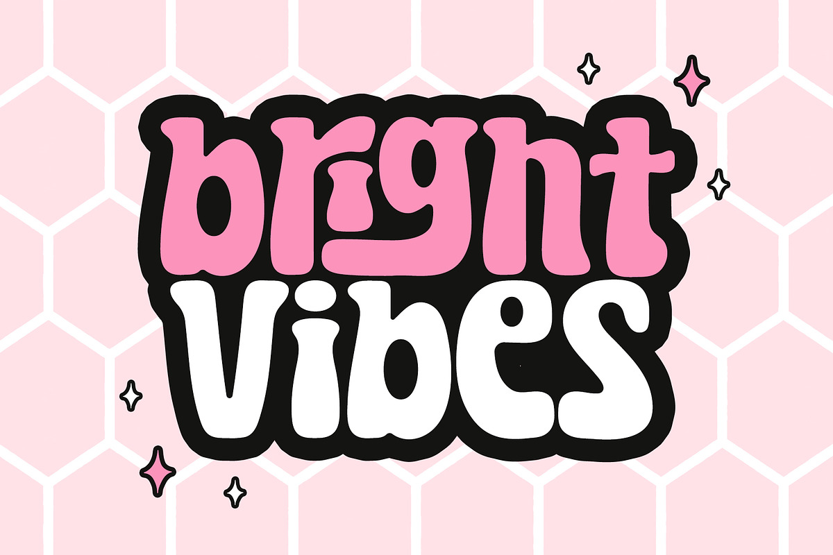 Pink Crab - Cute Retro Font, a Serif Font by Airotype (Photo 3 of 10)