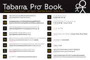 Tabarra Pro Sans Family, a Sans Serif Font by deFharo (Thumbnail 4 of 6)