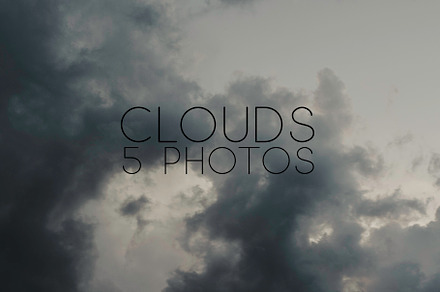 5 Cloud Photos