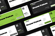 Event Ticket Layout Design Template, a Stationery Template by DesignCrest (Thumbnail 11 of 11)