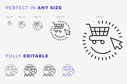 Growing Industry Icons, an Outline Icon by Vineta Rendon (Thumbnail 6 of 10)