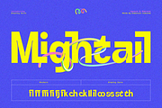 Mightail, a Sans Serif Font by saemoon creative (Thumbnail 1 of 15)