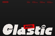 CS Glastic Pixel, a Sans Serif Font by Craft Supply Co. (Thumbnail 1 of 8)