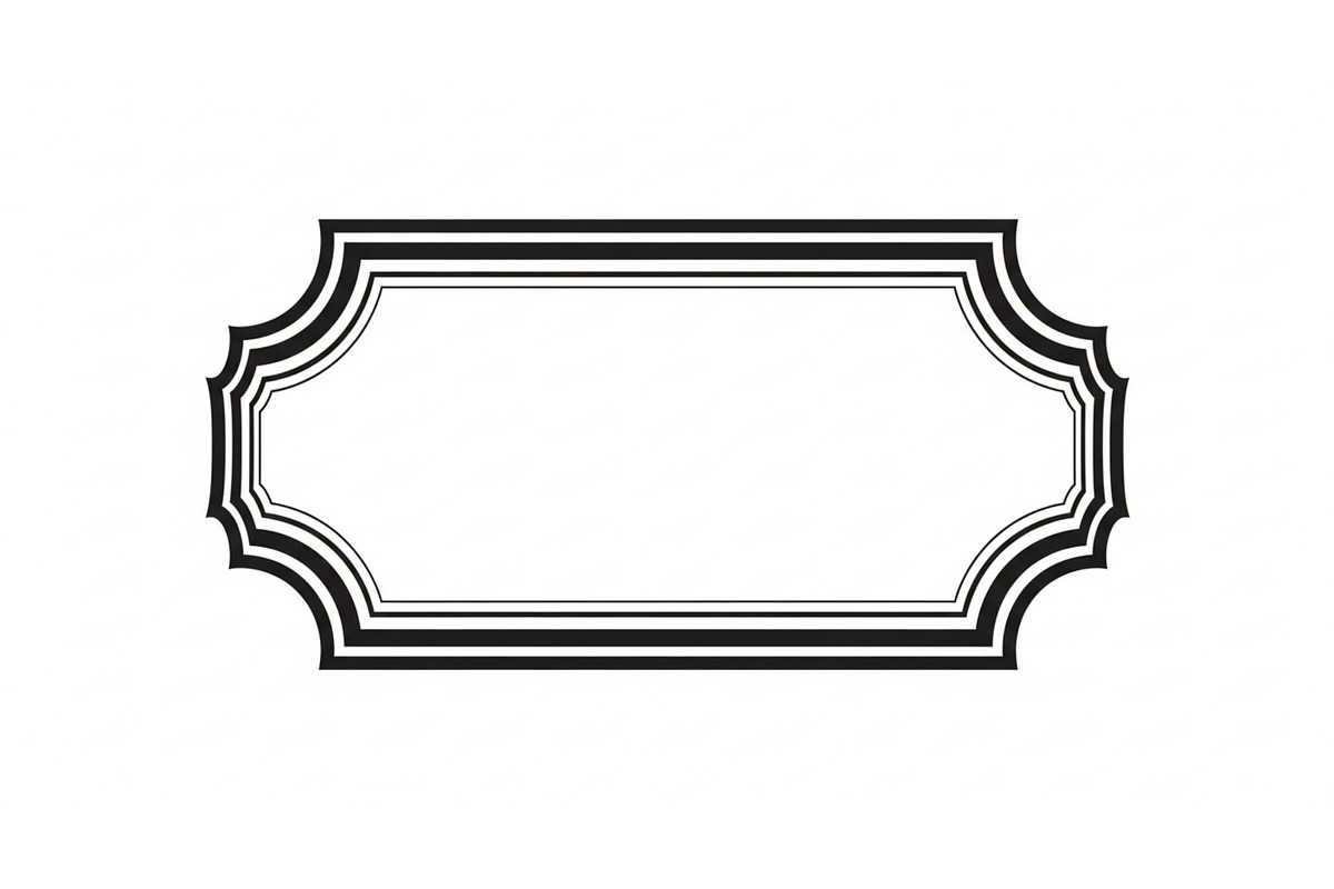 Classic Label Frame Vector Bundle, an Illustration by hafijul (Photo 4 of 30)
