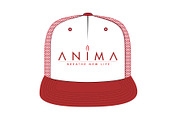 Trucker Hat - Vector Template Mockup, a Hat Mockup by Mark Anthony Media (Thumbnail 2 of 4)