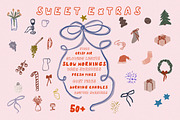 Handmade Font Duo + Christmas Icons, a Handwritten Font by Laras Wonderland (Thumbnail 5 of 13)
