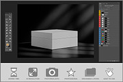 Box with Soft Lighting Mockup PSD, a Packaging Mockup by Bruno's Shop (Thumbnail 3 of 4)