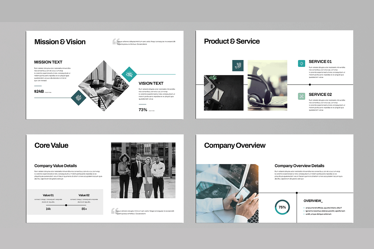 Marketing Plan Presentation Template, a Presentation Template by MightyDesign (Photo 3 of 8)