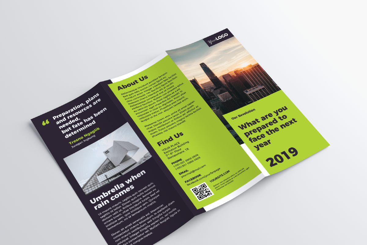 Brochure - Trifold, a Brochure Template by graphicalcium (Photo 2 of 4)
