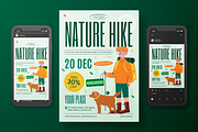 Nature Hike Flyer Set, a Flyer Template by Annora Studio (Thumbnail 4 of 6)