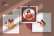Zodiac Girls Illustration set, a Person Illustration by Frizenasya (Thumbnail 6 of 10)