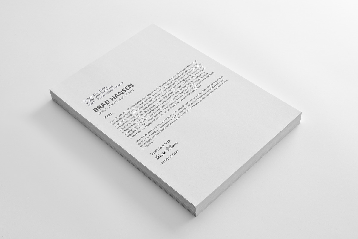 Resume, a Resume Template by Graphicalark (Photo 3 of 3)