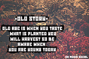 Rocker stage, a Blackletter Font by Bramcreative (Thumbnail 10 of 11)
