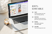 Aesthetic Cookbook Recipe Template, a Magazine Template by ShopRShop (Thumbnail 4 of 10)