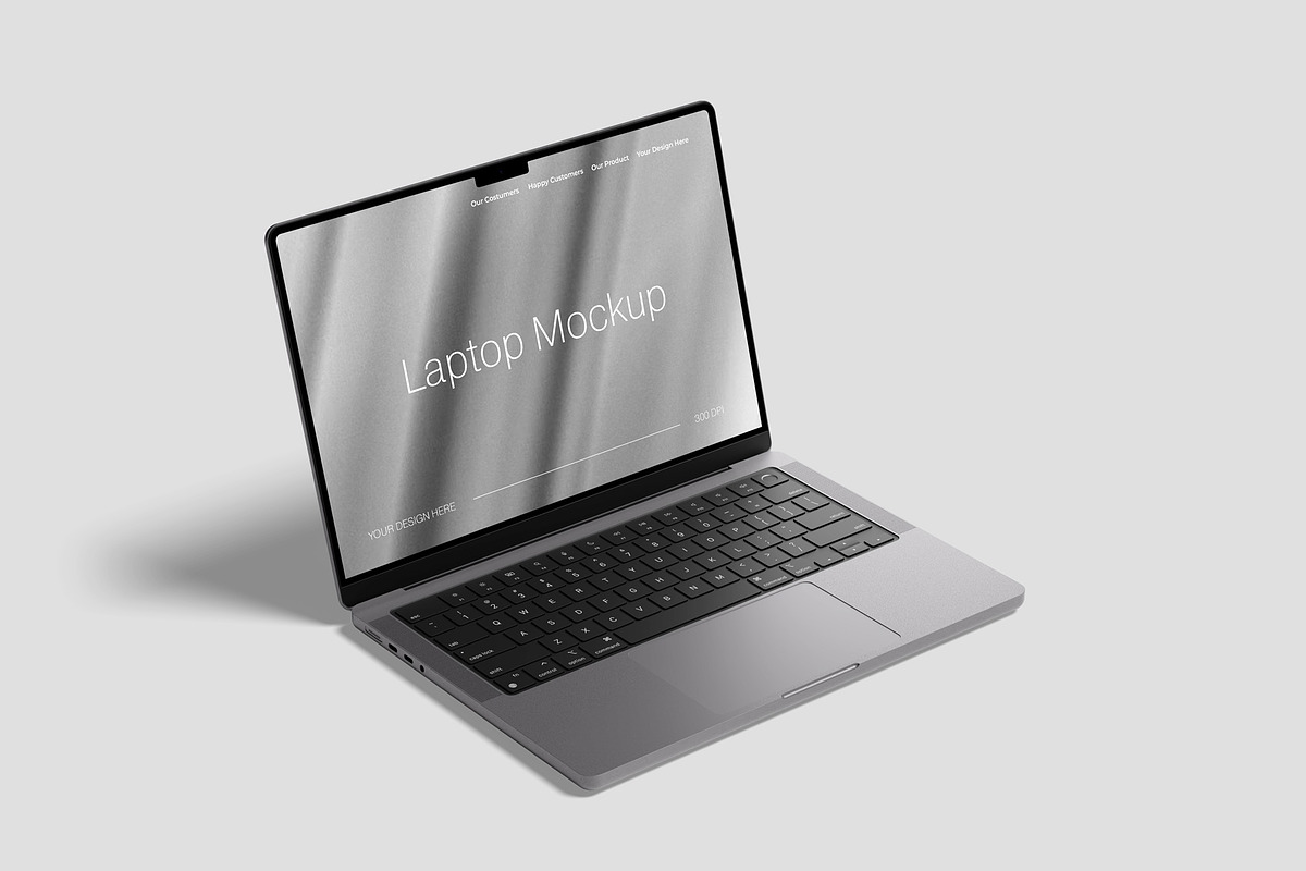 Laptop Mockup, a Mac Mockup by Lxadesign (Photo 8 of 9)