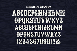 Midnight Wowboy Font