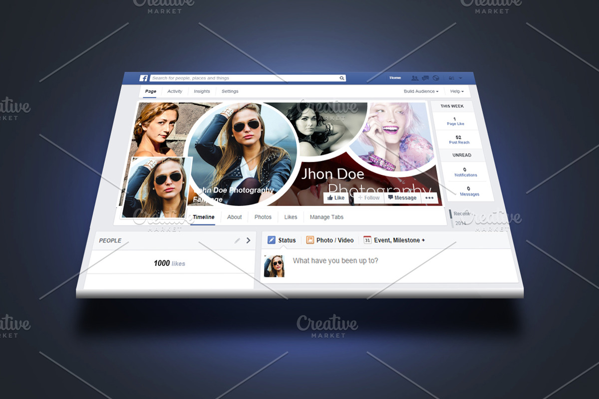 Photography Facebook Timeline Cover, a Templates & Theme by Shishir Khan (Photo 1 of 3)