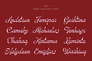 NCL Hubiny — Elegant Script, a Script Font by Enxyclo Studio (Thumbnail 5 of 15)