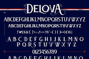 Delova - The Classic Font, a Serif Font by Khoir (Thumbnail 9 of 11)
