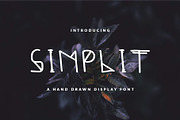 Simplicitic Font For Header, a Sans Serif Font by NadaNora (Thumbnail 1 of 4)