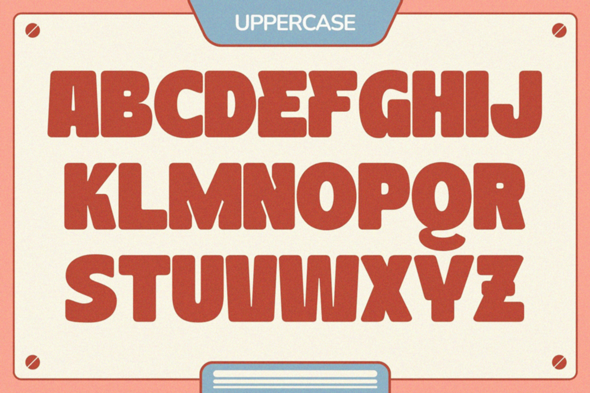 Retro Depa - Branding Food Logo Font, a Sans Serif Font by Nirmana Visual (Photo 2 of 14)