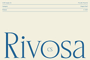 CS Rivosa – Elegant Serif Font, a Serif Font by Craft Supply Co. (Thumbnail 1 of 8)