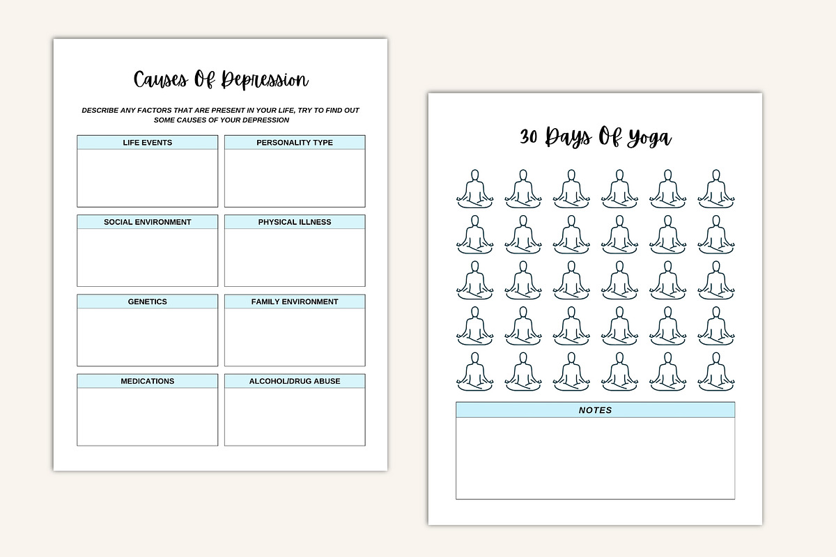 Anxiety & Depression Workbook preview 4