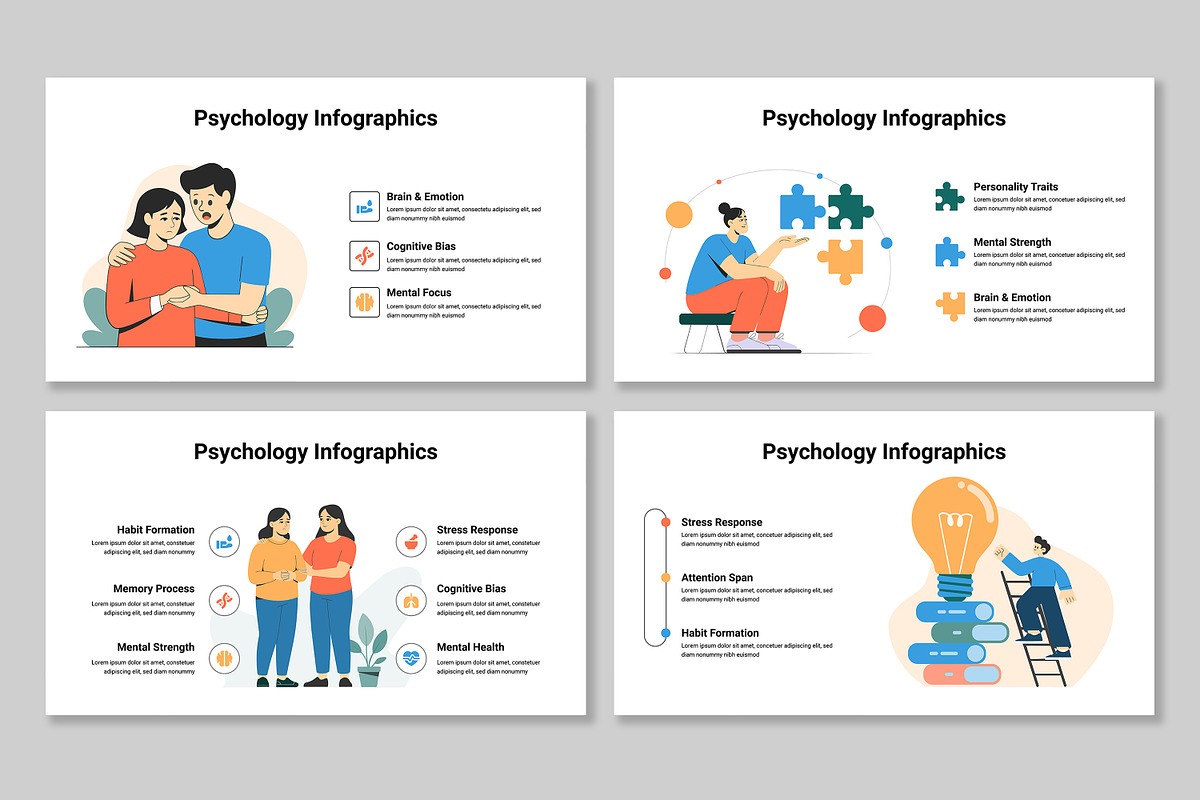 Psychology Infographic, a Presentation Template by Mighty-Slide (Photo 5 of 5)