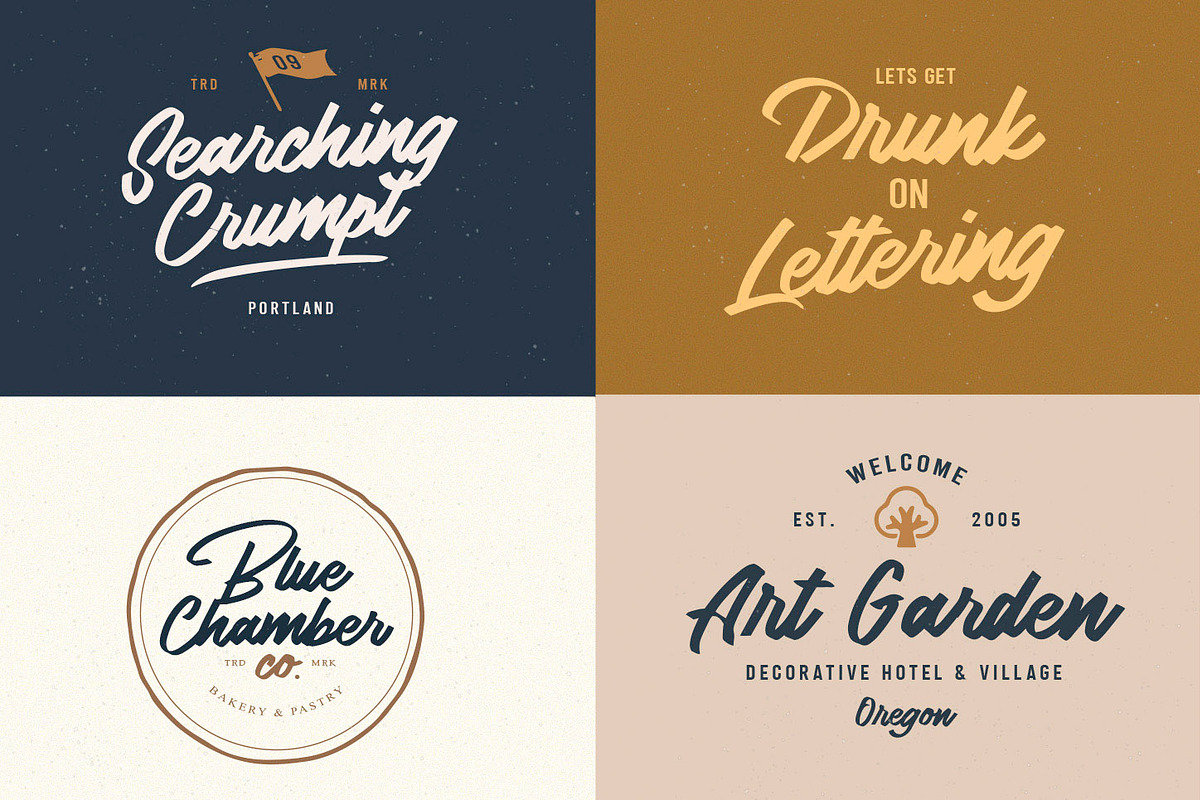 Lydiani Typeface // Font Duo preview 4