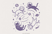 Space Cat PNG, Cat PNG, Cute Cat, an Illustration by SharpMarketplace (Thumbnail 1 of 9)
