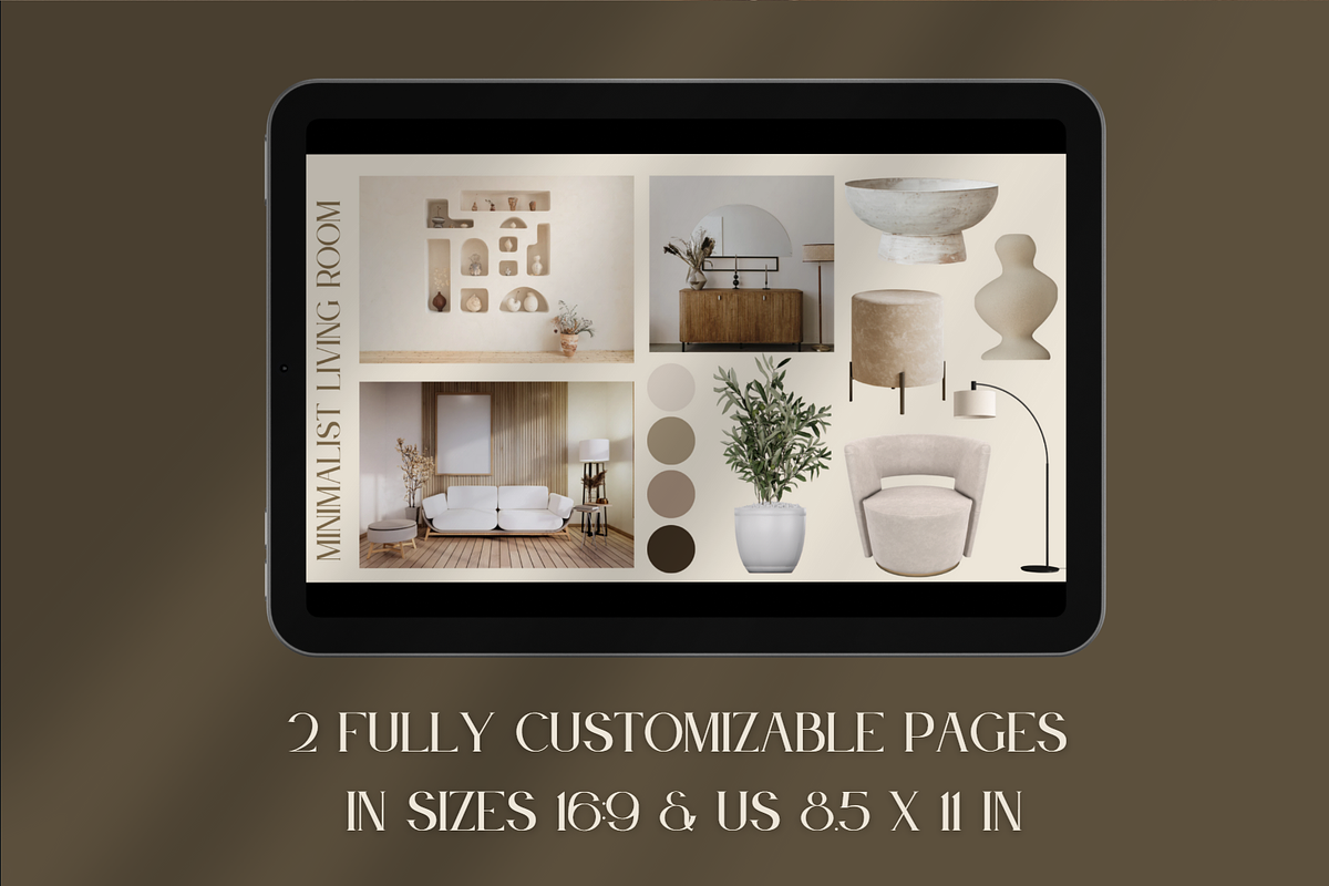 Interior Design Living Room Template, a Templates & Theme by TespinDesign (Photo 2 of 4)