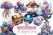 The Magical Ocean Sublimation Bundle, an Illustration by Designworld (Thumbnail 1 of 5)