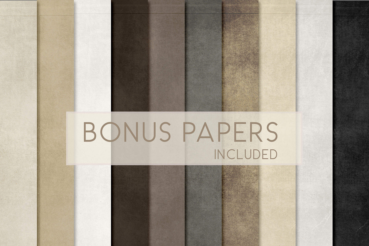Vintage Damask Worn Digital Paper, a Pattern Graphic by Posh Papers & Patterns (Photo 8 of 9)