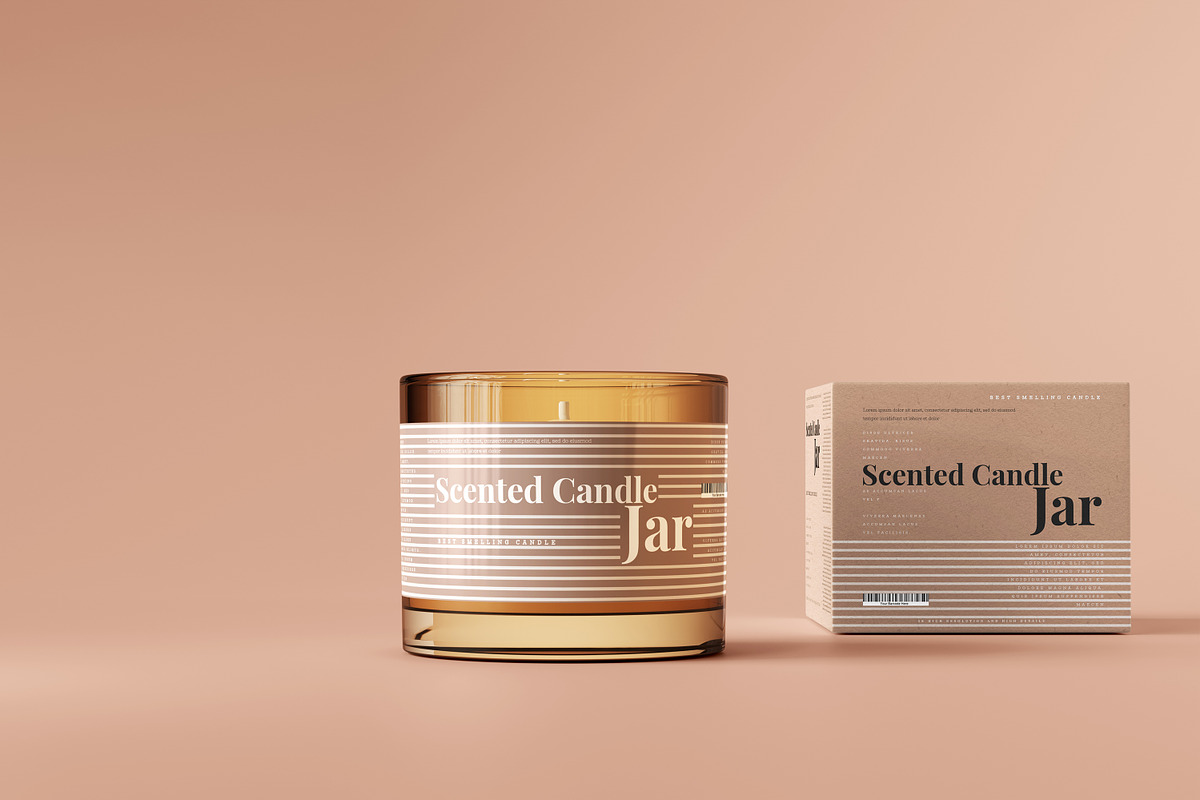 Amber Glass Candle Mockup Bundle, a Packaging Mockup by pmvch (Photo 69 of 135)