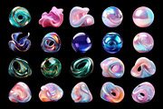 310 Abstract & Sphere PNG Elements, an Object Graphic by Graphicdome (Thumbnail 21 of 52)