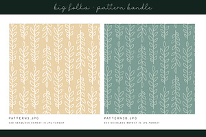 Big Folks Digital Paper Bundle DH