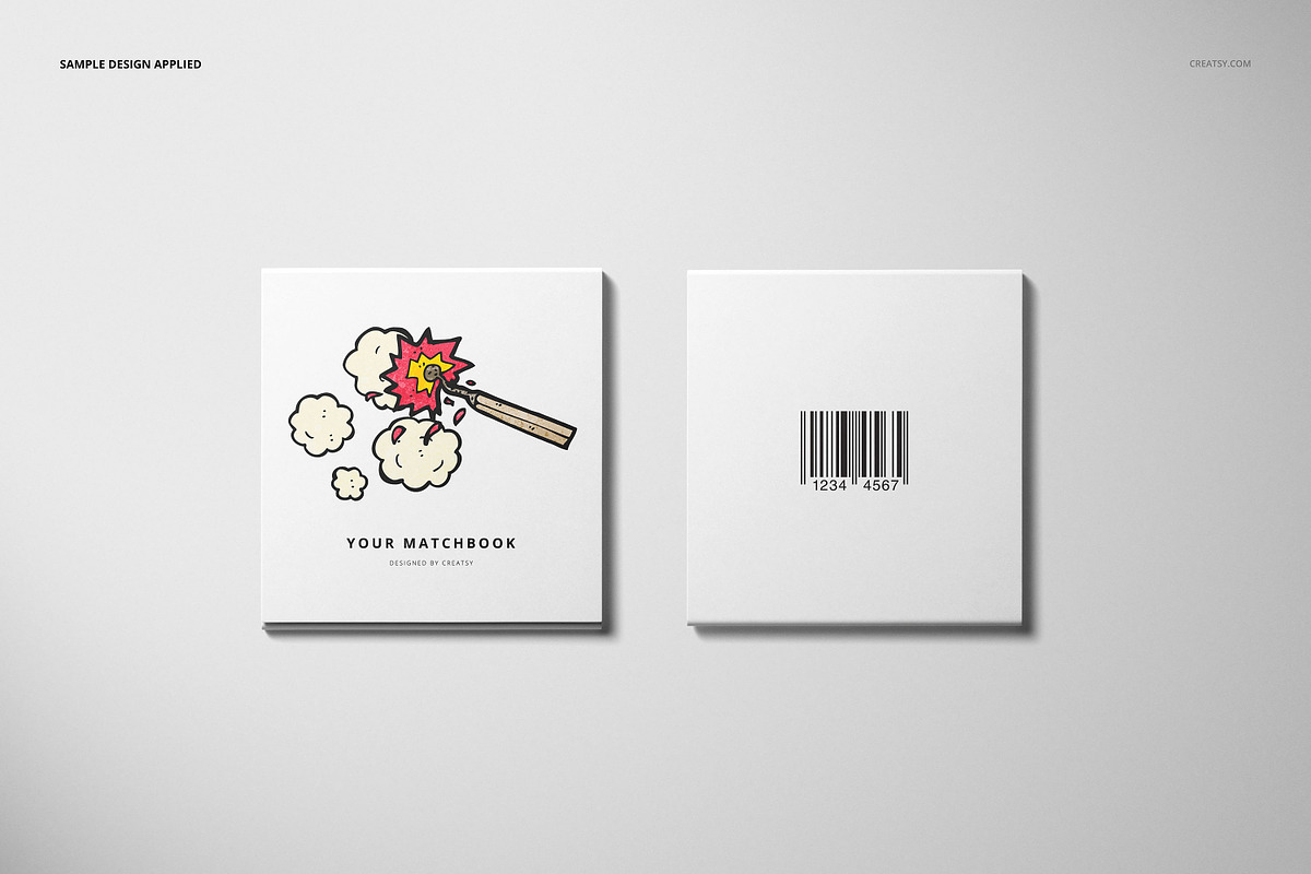 Matches Mockup Set, a Packaging Mockup by Creatsy (Photo 7 of 11)