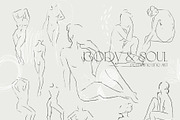 Meadow florals & abstract line art, an Illustration by January Bloom (Thumbnail 6 of 11)