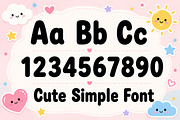 Cute Simple, a Slab Serif Font by Wow Magic (Thumbnail 3 of 6)
