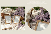 LILAC MORNING | Frame mockup set, a Household Mockup by SCHÉRI (Thumbnail 3 of 17)