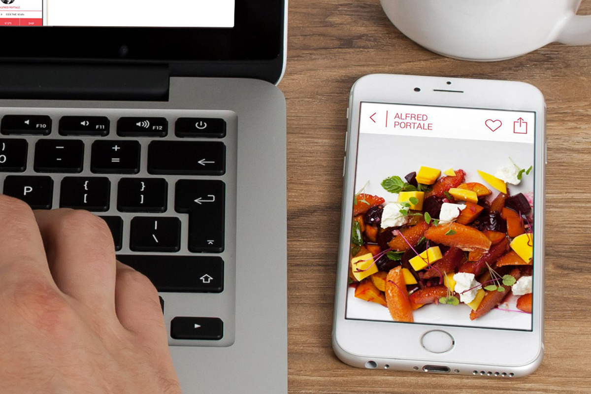 Mockup for MacBook Pro and iPhone6, an iPhone Mockup by Made by Mancie (Photo 4 of 5)