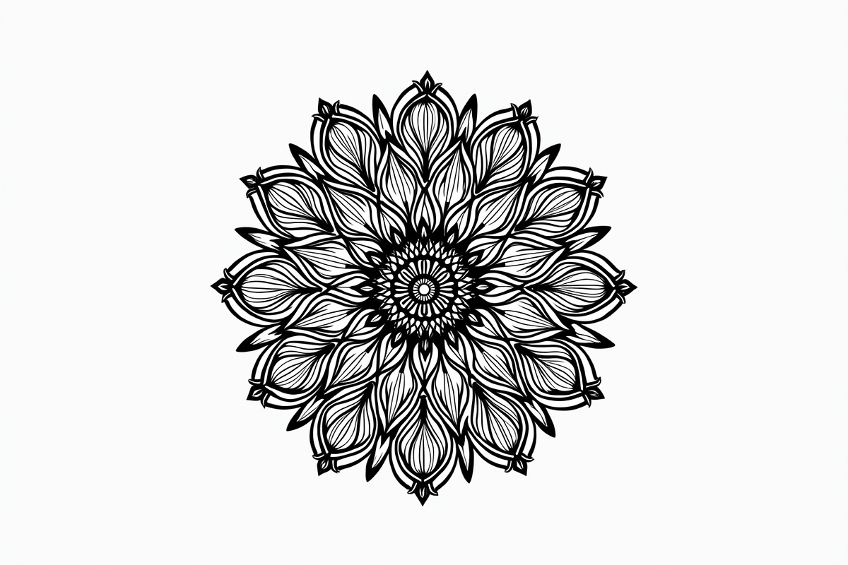 Floral Mandala Laser Cut Bundle, an Illustration by Designs_River (Photo 9 of 9)