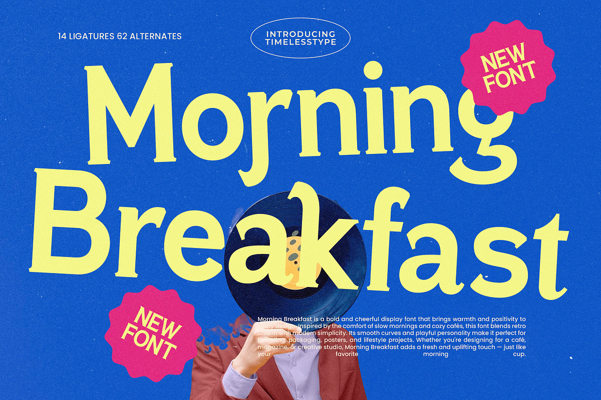 Morning Breakfast Modern Serif, a Serif Font by timelesstype.co (Photo 1 of 15)
