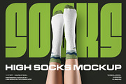10 Mockups High Socks, a Bottom Mockup by Grow Design Craft Studio (Thumbnail 1 of 7)