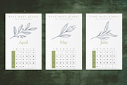 2025 Wall Calendar Handmade Flowers, a Stationery Template by Boris Cupac (Thumbnail 5 of 5)