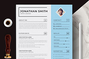 2 page Resume / CV, a Resume Template by X-Type (Thumbnail 3 of 6)
