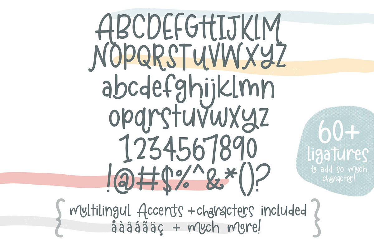 Hello Saturday, a Font by Dansie Design (Photo 6 of 6)