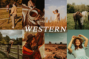 10 Western Lightroom Presets, a Preset Add-On by CVR Presets (Thumbnail 3 of 9)