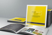 Square Portfolio Brochure, a Brochure Template by Template Shop (Thumbnail 2 of 10)