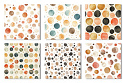 Watercolor Earth Tones Digital Paper, an Illustration by SinaCreation (Thumbnail 2 of 8)